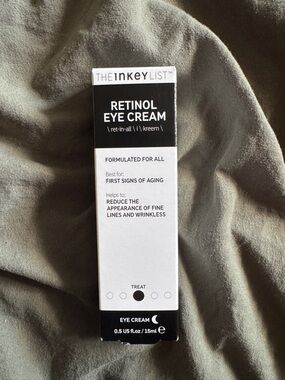 The INKEY List Retinol Eye Cream - Black & White